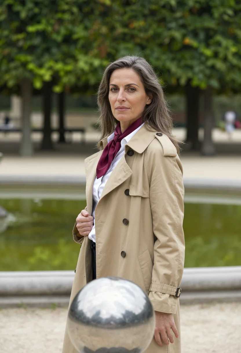 AI palais royal sample — portrait of a woman, half-length portrait of a Western-Europ