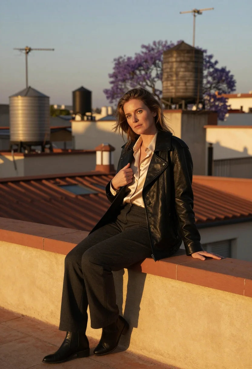 AI palermo hollywood sample — portrait of a woman, close waist-up portrait of a Western-Eu