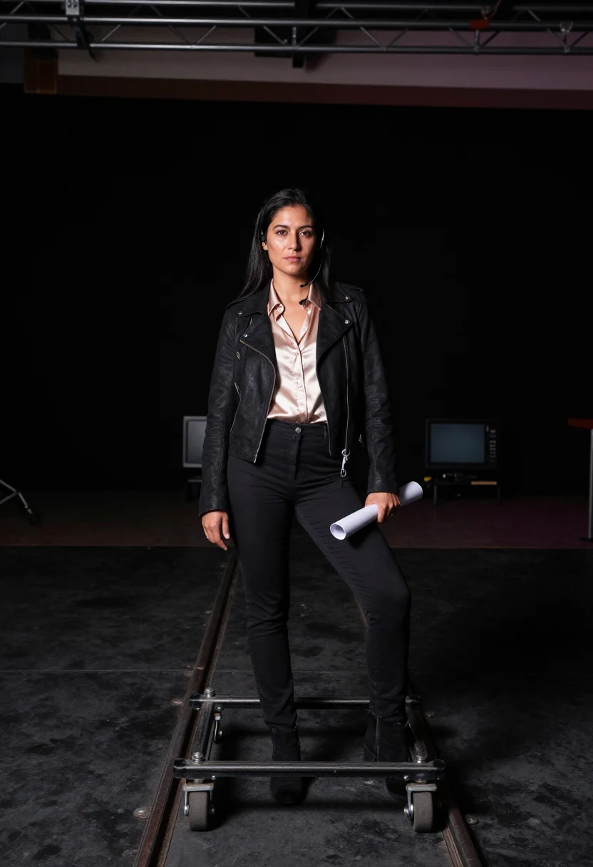 AI palermo hollywood sample — portrait of a woman, full-length portrait of a mestiza Argen