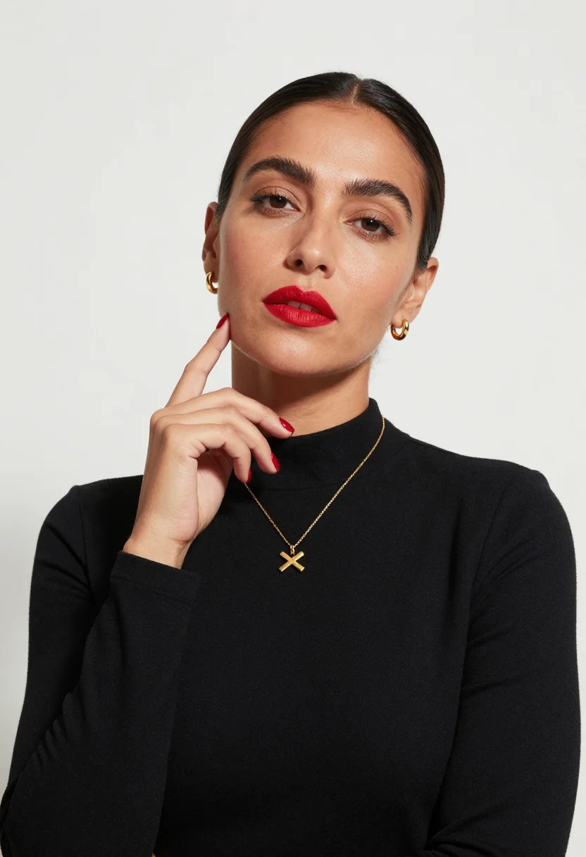 AI paloma picasso sample — portrait of a woman, close portrait of a Western-European wo