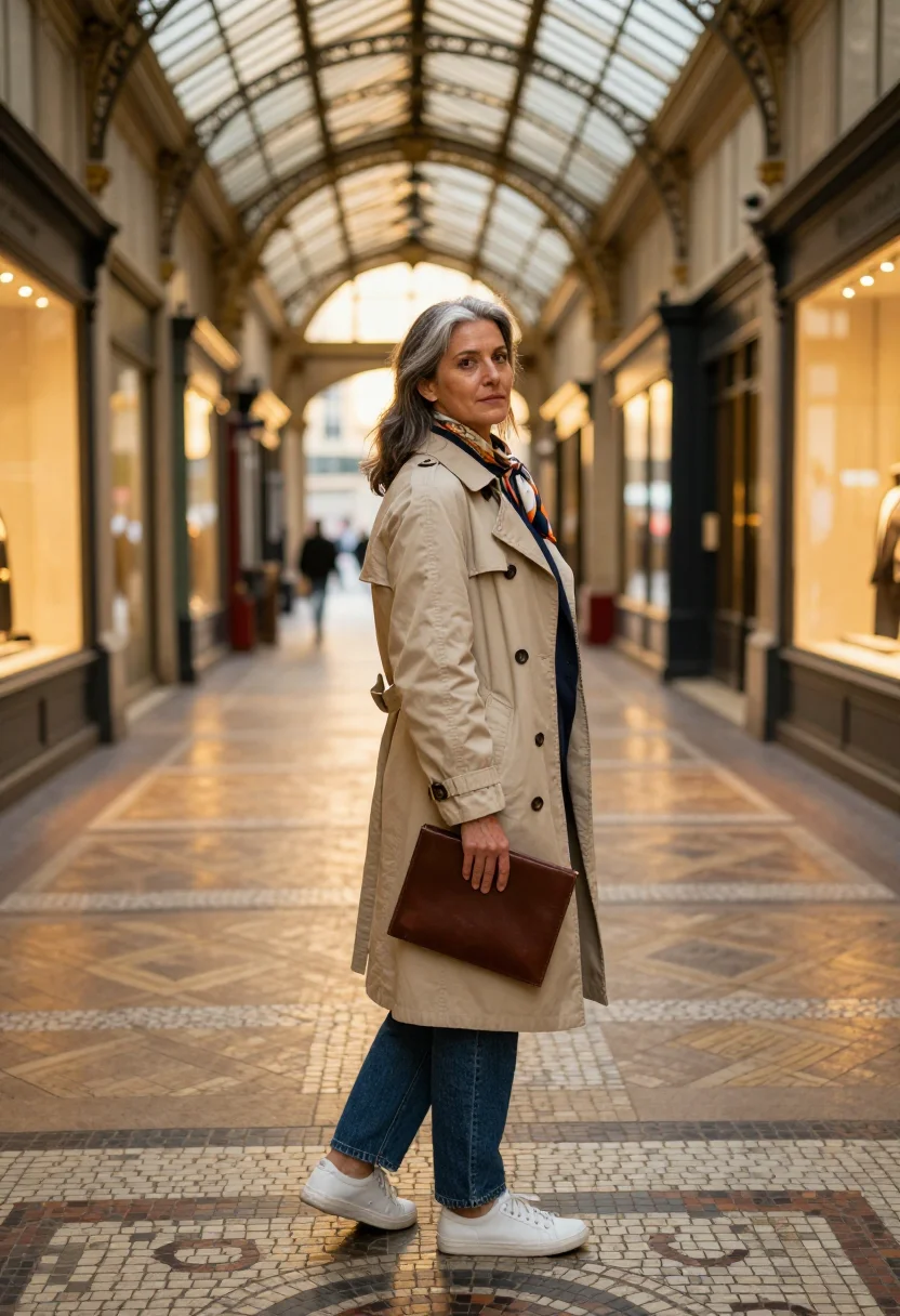 AI paris sentier sample — portrait of a woman, three-quarter-length portrait of a West