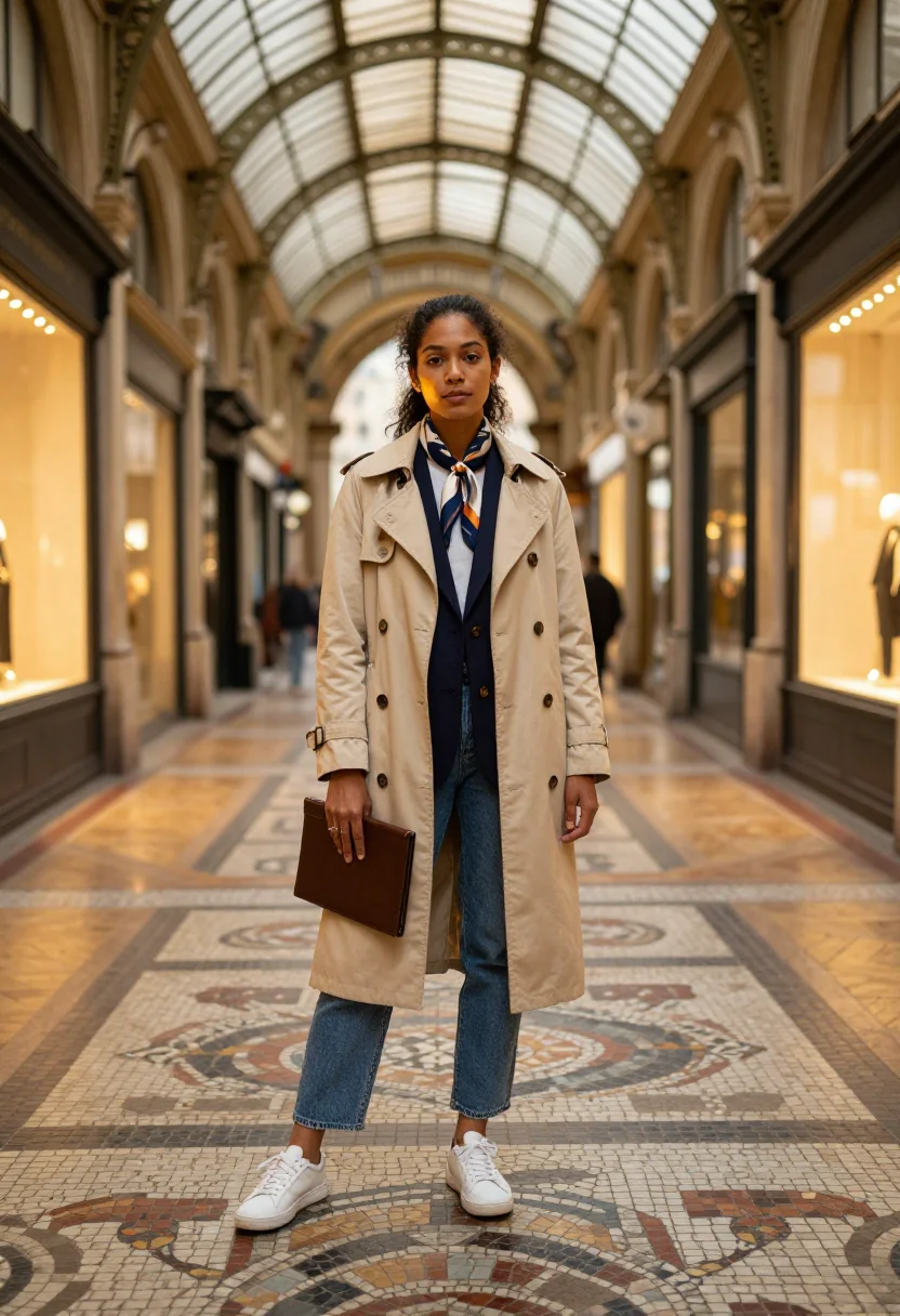 AI paris sentier sample — portrait of a woman, full-length portrait of a mixed-heritag