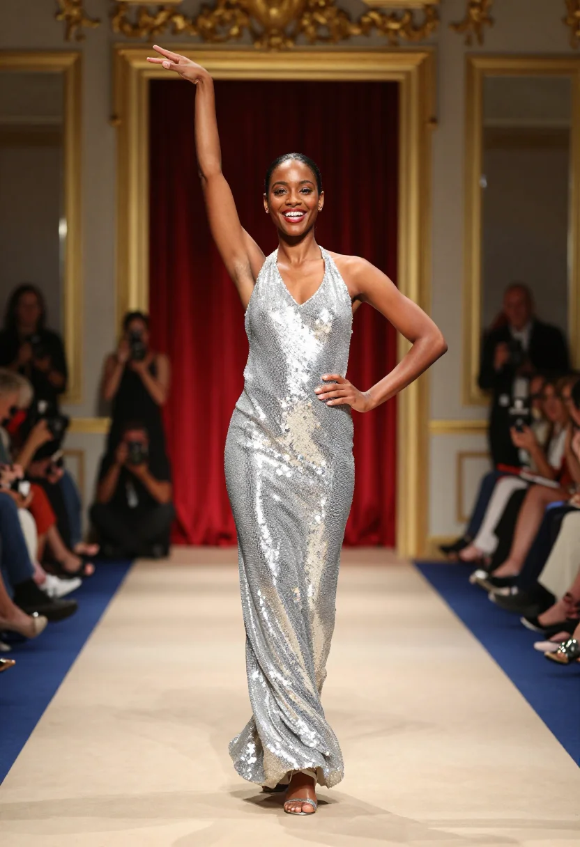 AI pat cleveland sample — portrait of a woman, three-quarter-length portrait of a woma