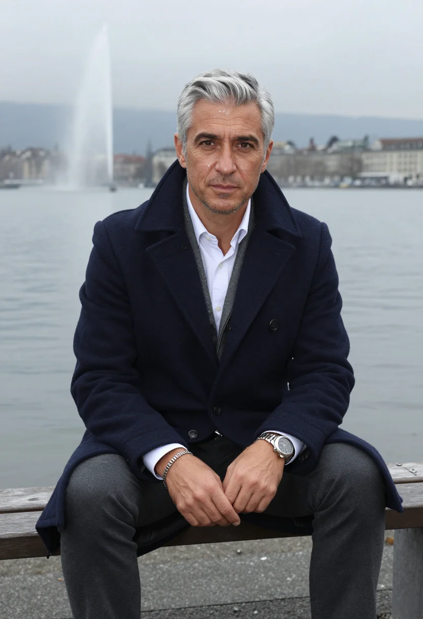 AI patek sample — portrait of a man, close portrait of a Western-European man
