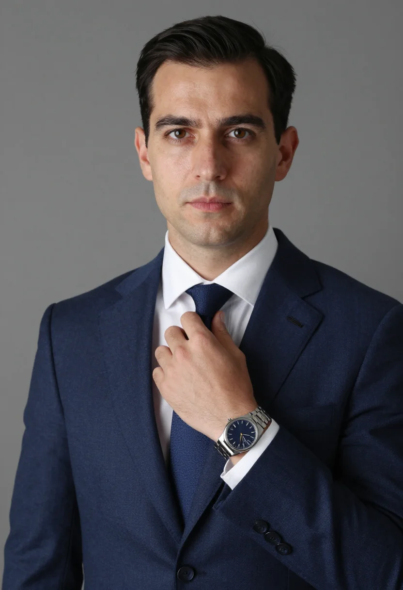 AI patek sample — portrait of a man, close portrait of a Western-European man