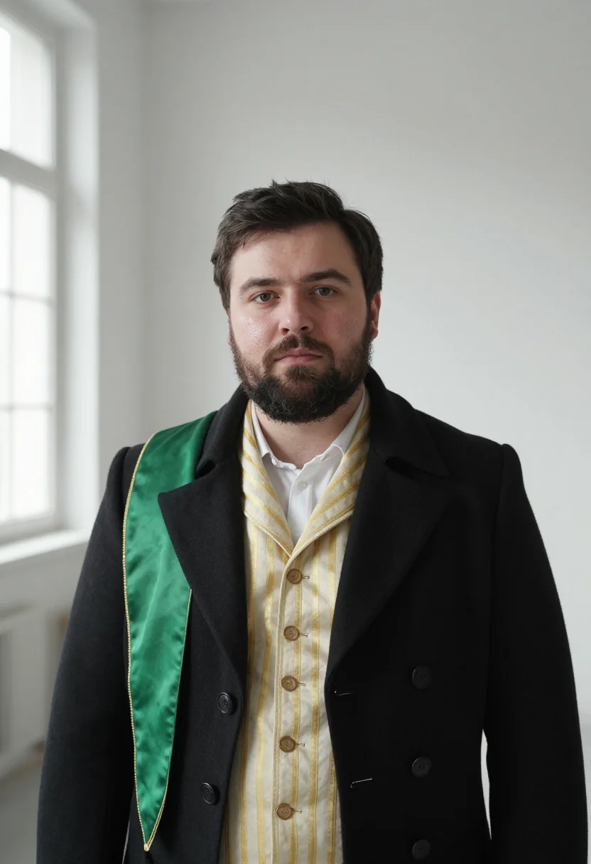 AI paul poiret sample — portrait of a man, close portrait of a Western-European man