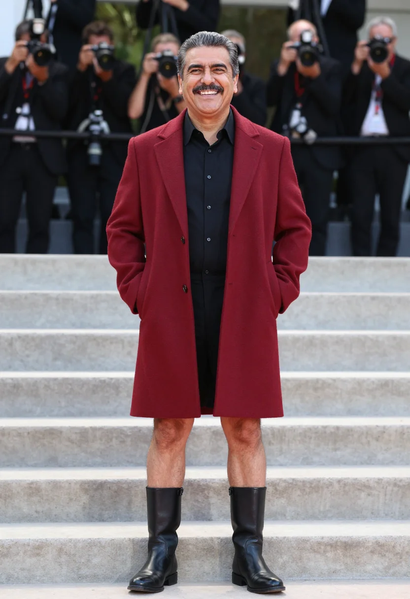AI pedro pascal met 2023 sample — portrait of a man, close half-length portrait of a Chilean-A