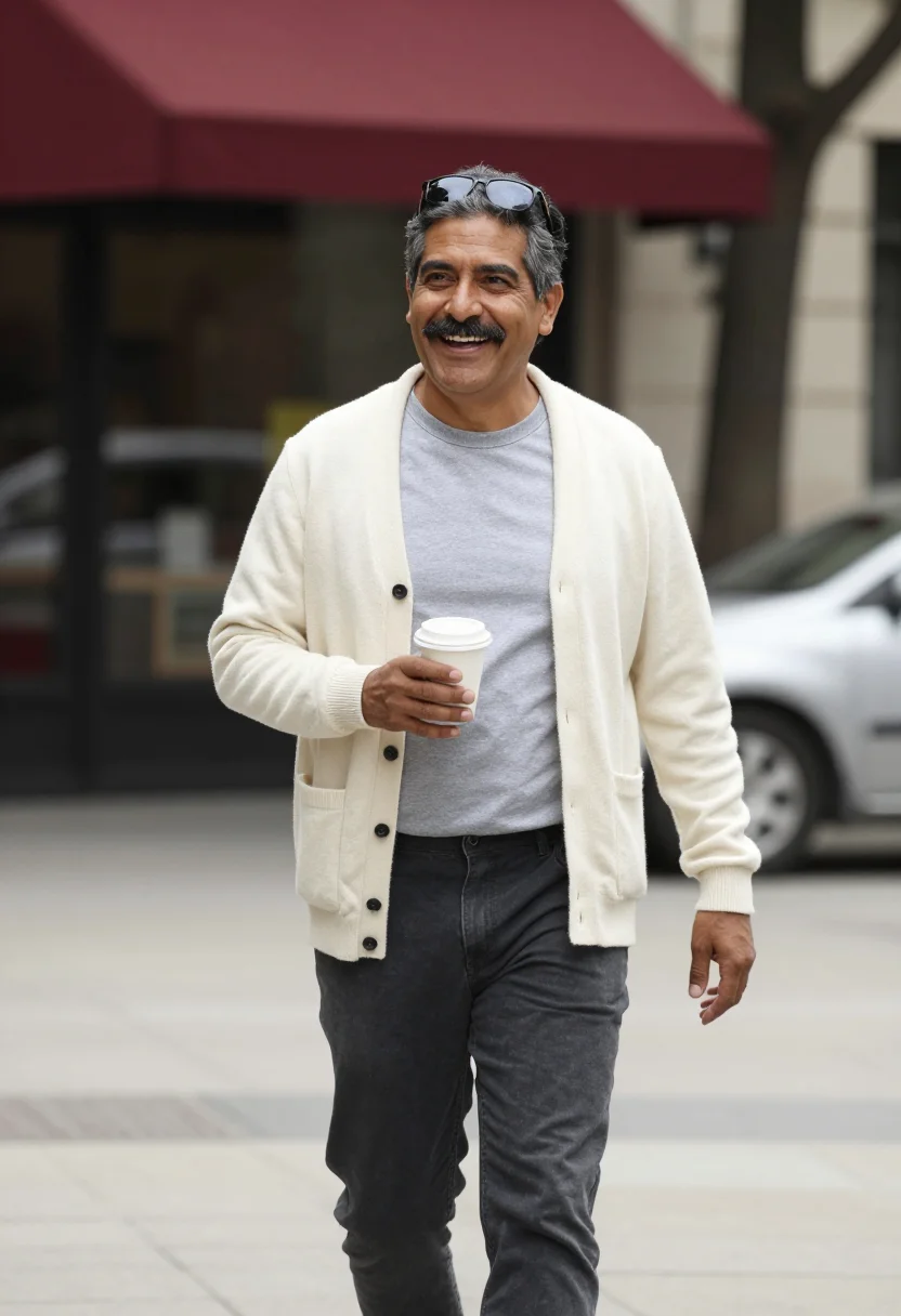 AI pedro pascal met 2023 sample — portrait of a man, half-length portrait of a Chilean-America