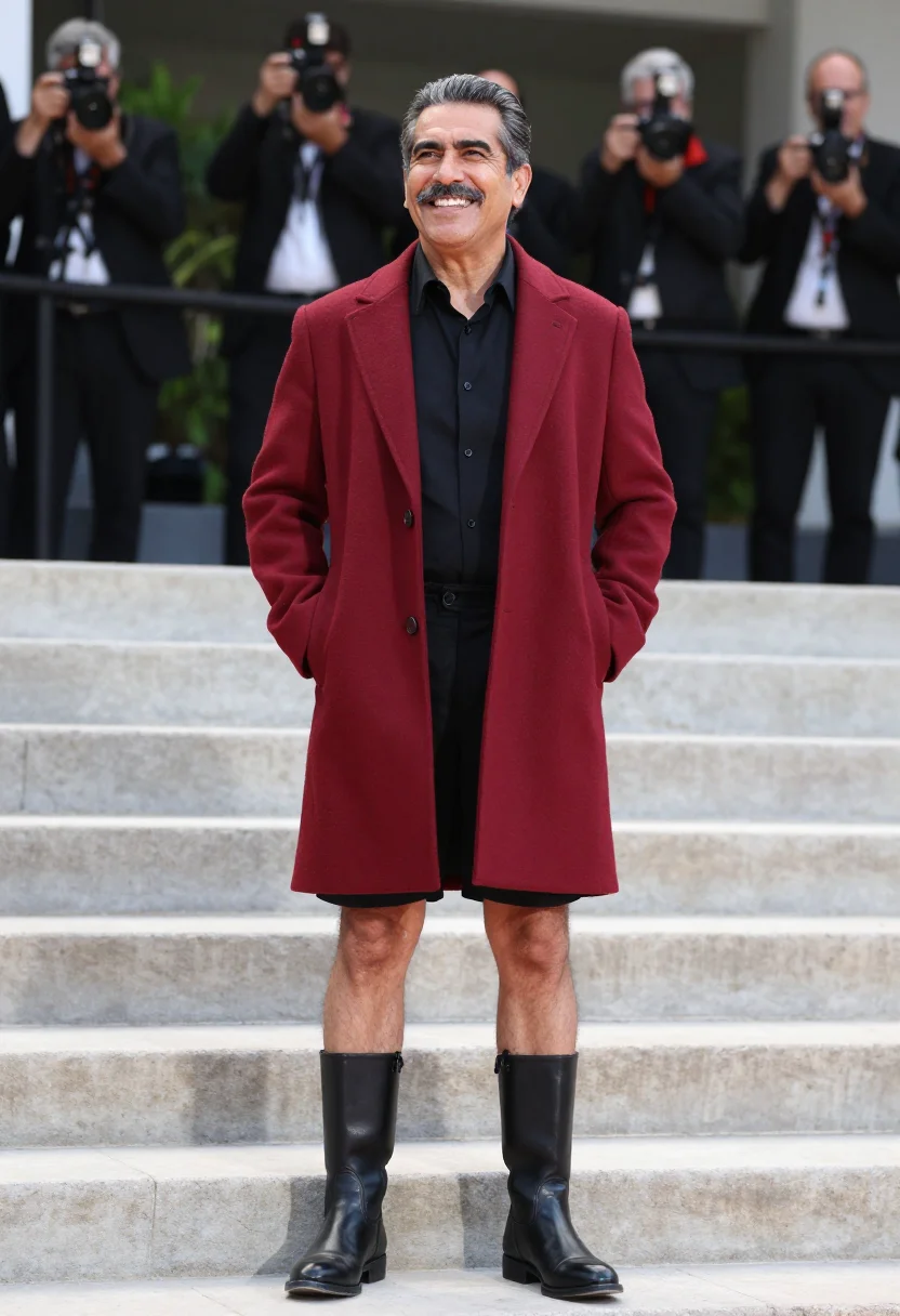AI pedro pascal met 2023 sample — portrait of a man, three-quarter-length portrait of a Chilea