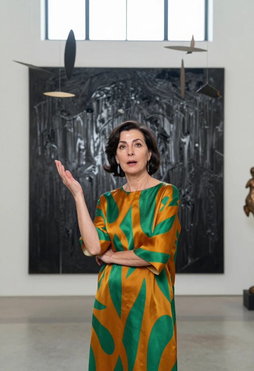 AI peggy guggenheim sample — portrait of a woman, three-quarter-length portrait of a West