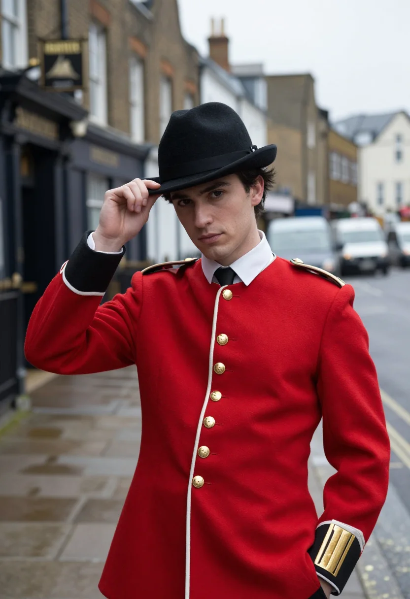AI pete doherty libertines sample — portrait of a man, close half-length portrait of a man of We