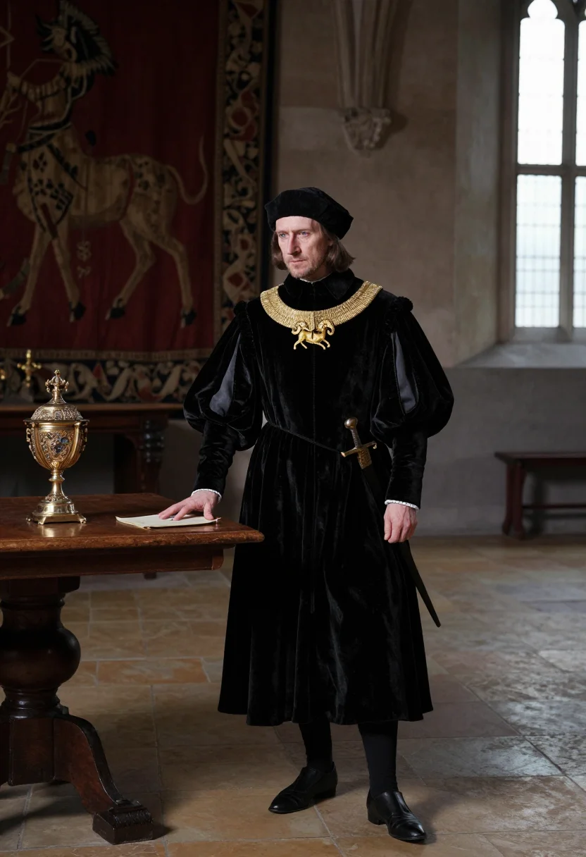 AI philippe le bon sample — portrait of a man, full-length portrait of a Western-Europea