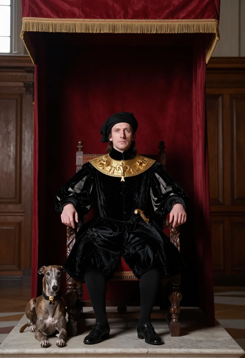 AI philippe le bon sample — portrait of a man, full-length portrait of a Western-Europea