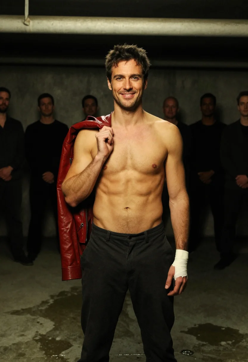 Example portrait from the AI Pitt Fight Club — Free Preview, Train Once