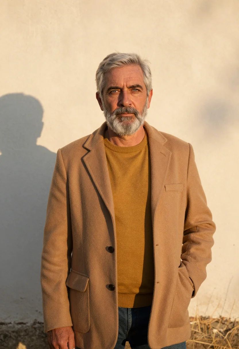 AI porto alegre gaucho estate director pampa gold sample — portrait of a man, a Brazilian estate director of German des