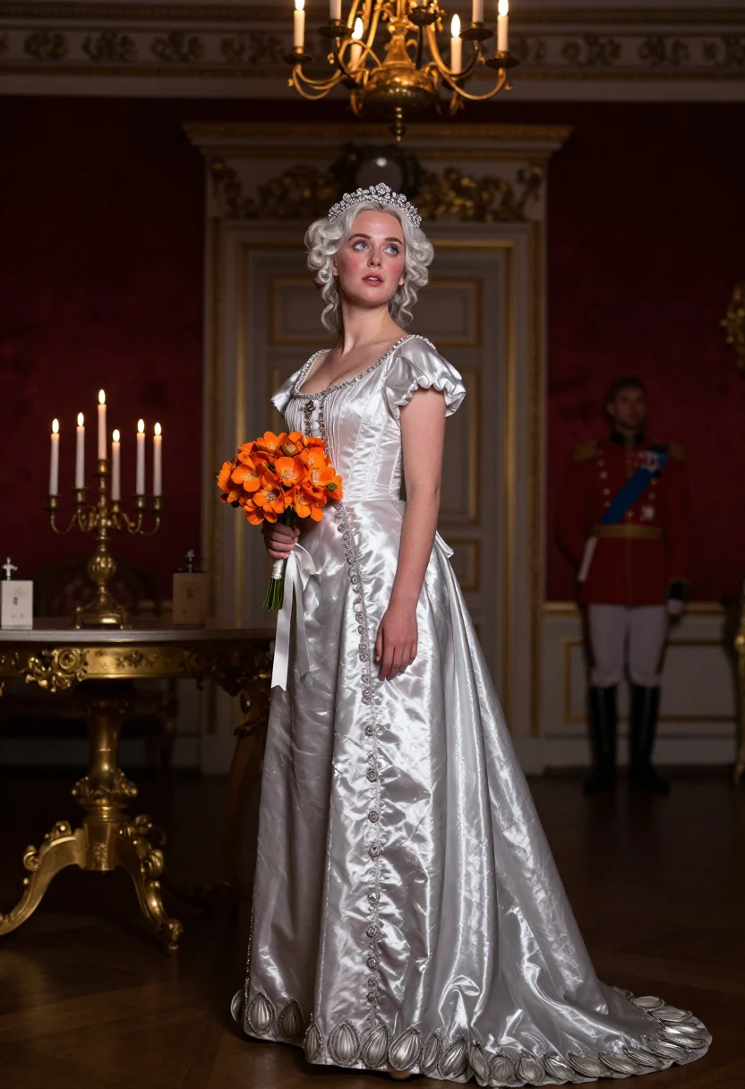 AI princess charlotte 1816 sample — portrait of a woman, full-length portrait of a Western-Europ