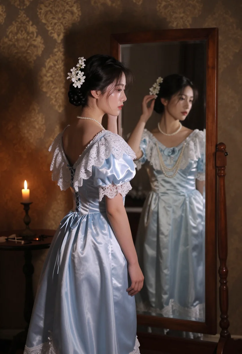 AI princesse de broglie sample — portrait of a woman, a Western-European woman in her early t