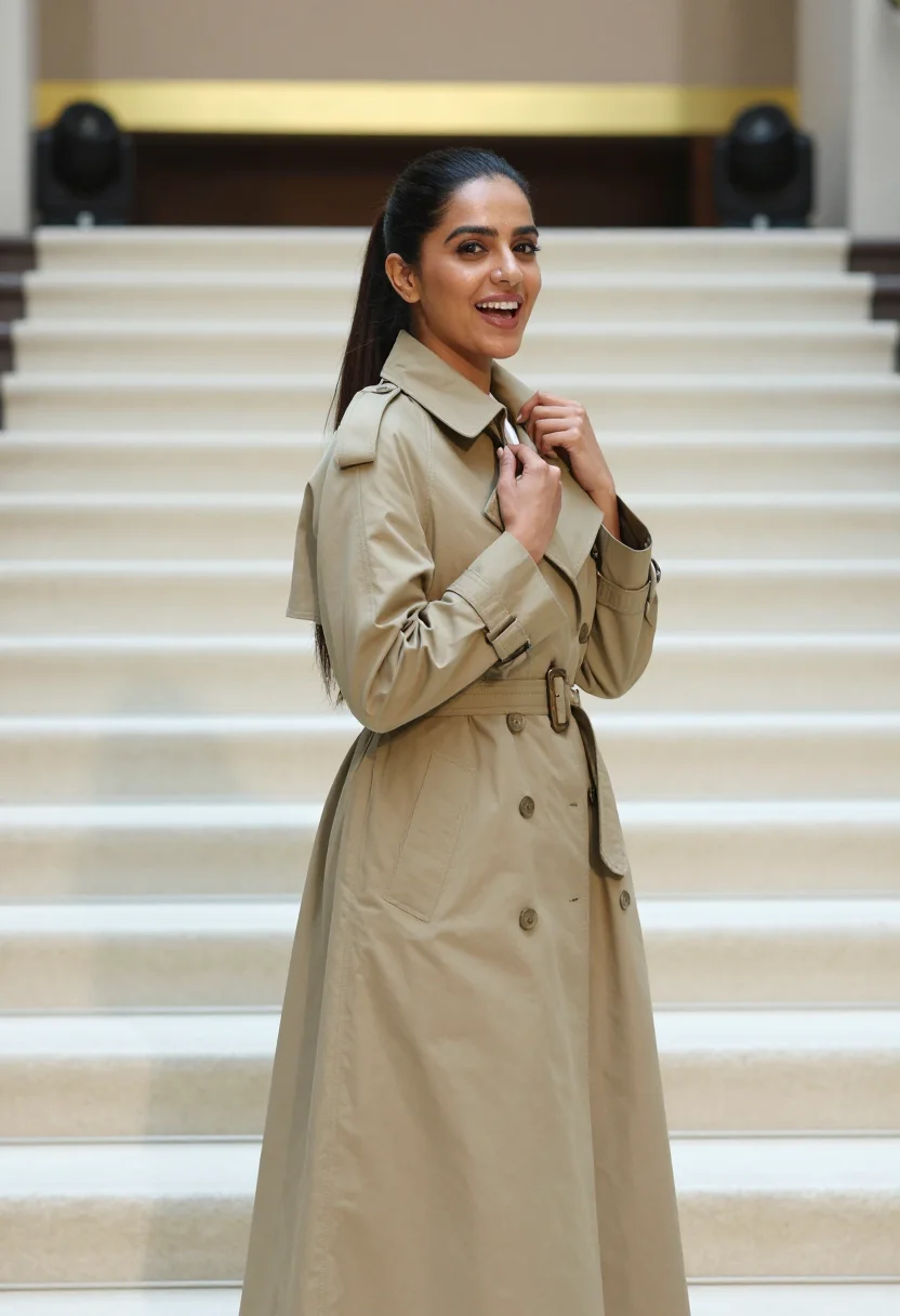 AI priyanka met 2017 sample — portrait of a woman, close half-length portrait of a South-A