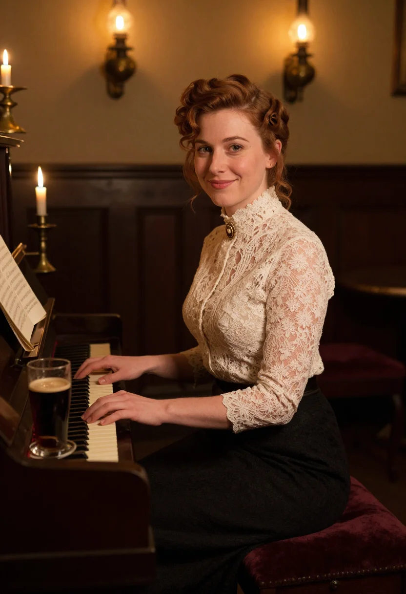 Example portrait from the AI Pub Singer — Free Preview, Train Once