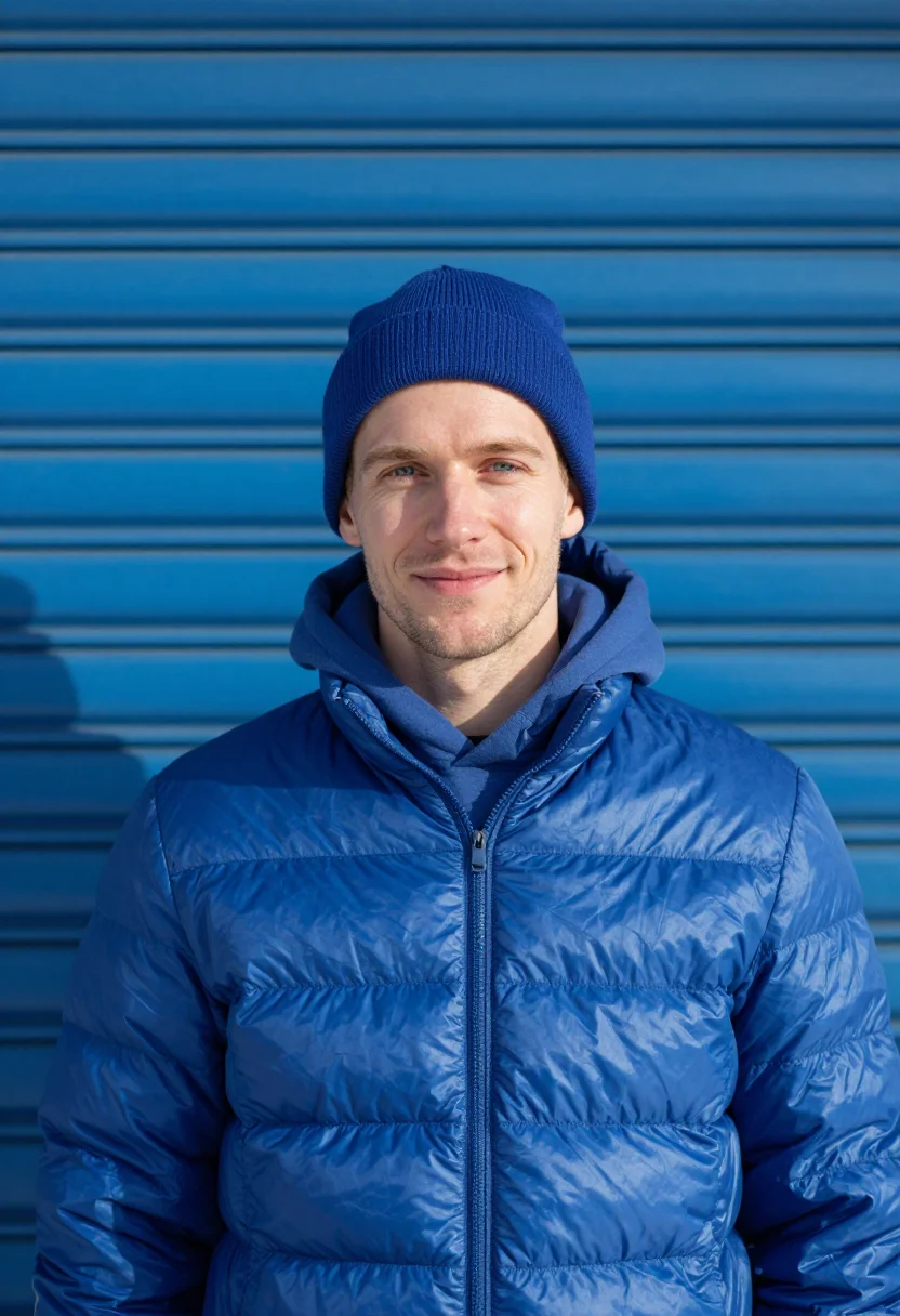 Example portrait from the AI Puffer Cobalt — Free Preview, Train Once