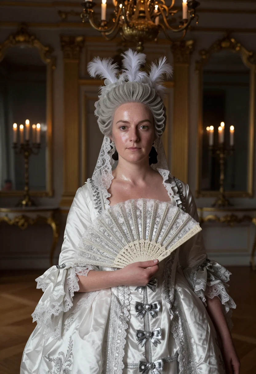 AI queen charlotte sample — portrait of a woman, close chest-up portrait of a Western-Eu
