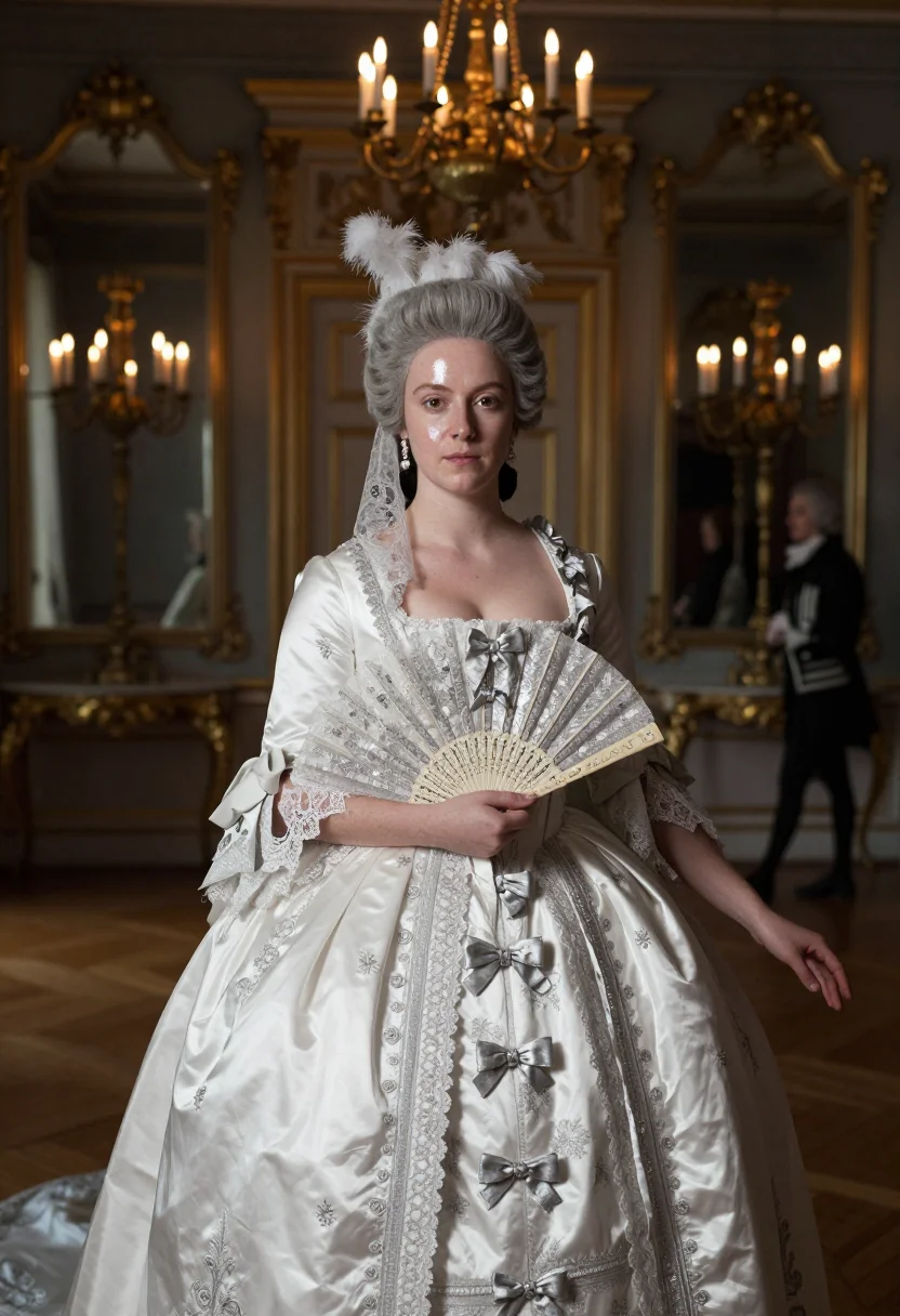 AI queen charlotte sample — portrait of a woman, three-quarter-length portrait of a West