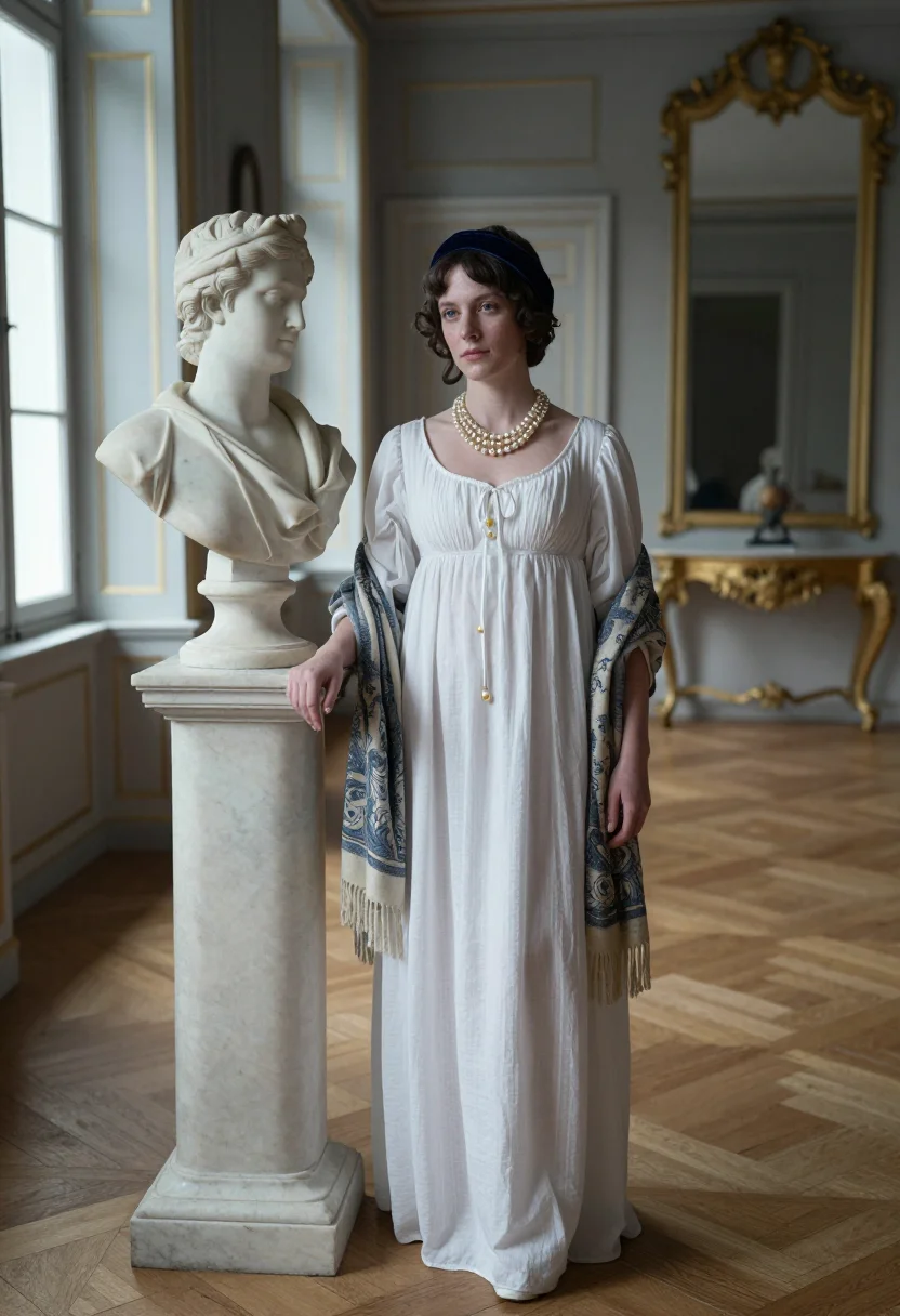 AI queen luise sample — portrait of a woman, full-length portrait of a Northern-Euro