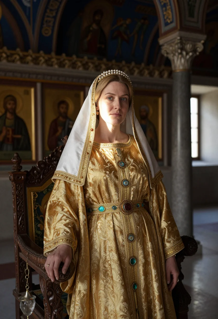 Example portrait from the AI Queen Marie Of Romania — Free Preview, Train Once