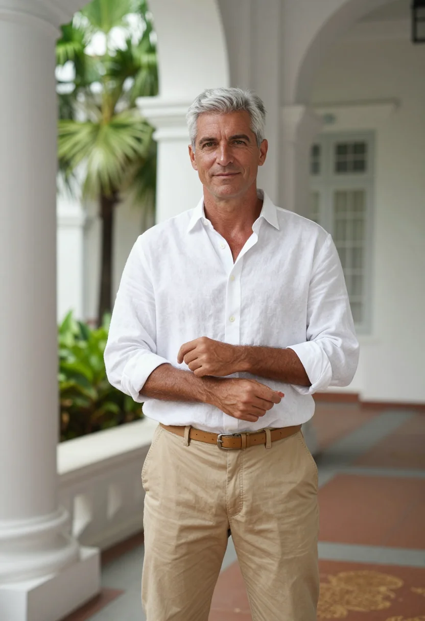 AI raffles long bar sample — portrait of a man, half-length portrait of a Western-Europea