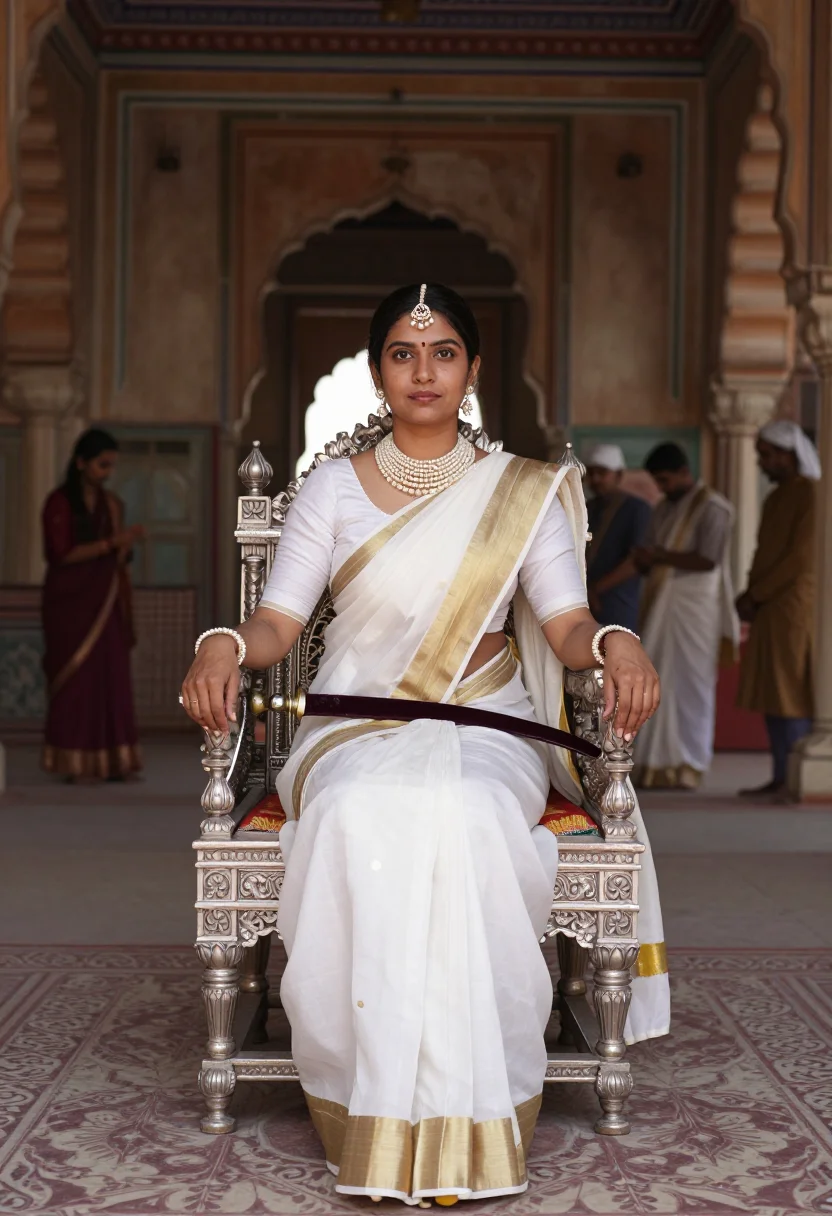 AI rani lakshmibai sample — portrait of a woman, full-length portrait of a North-Indian