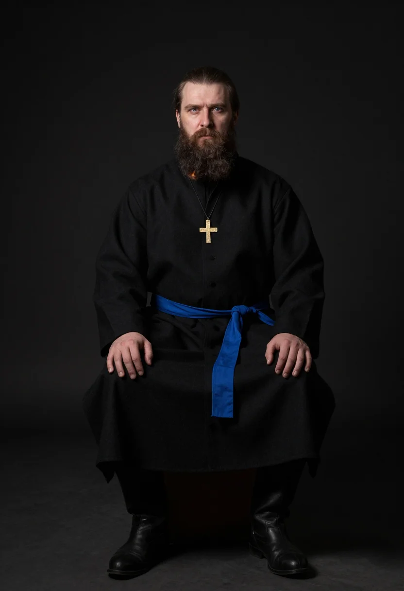 Example portrait from the AI Rasputin — Free Preview, Train Once