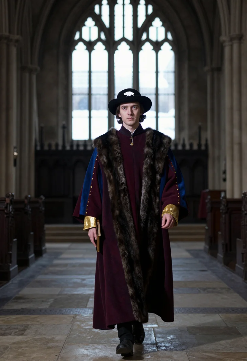 AI richard iii sample — portrait of a man, three-quarter-length portrait of a Wester