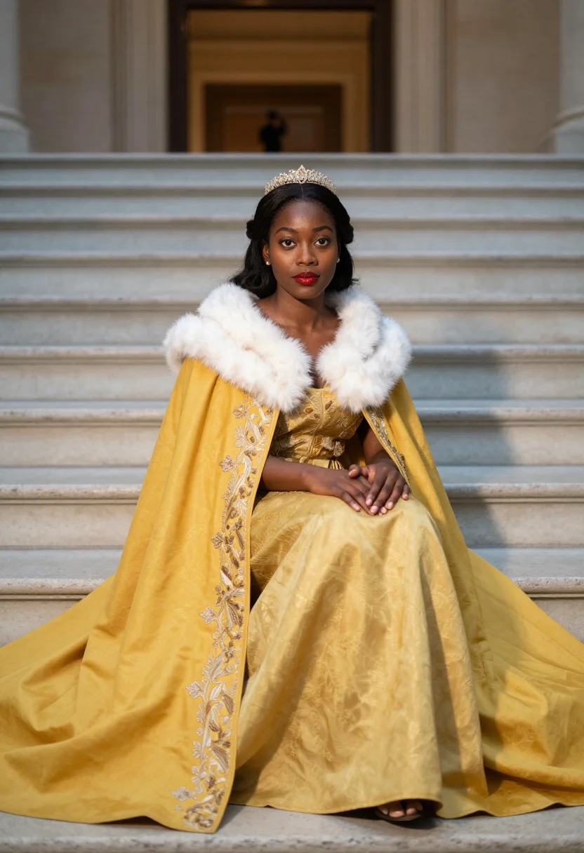 AI rihanna met 2015 sample — portrait of a woman, half-length portrait of a Black Caribbe