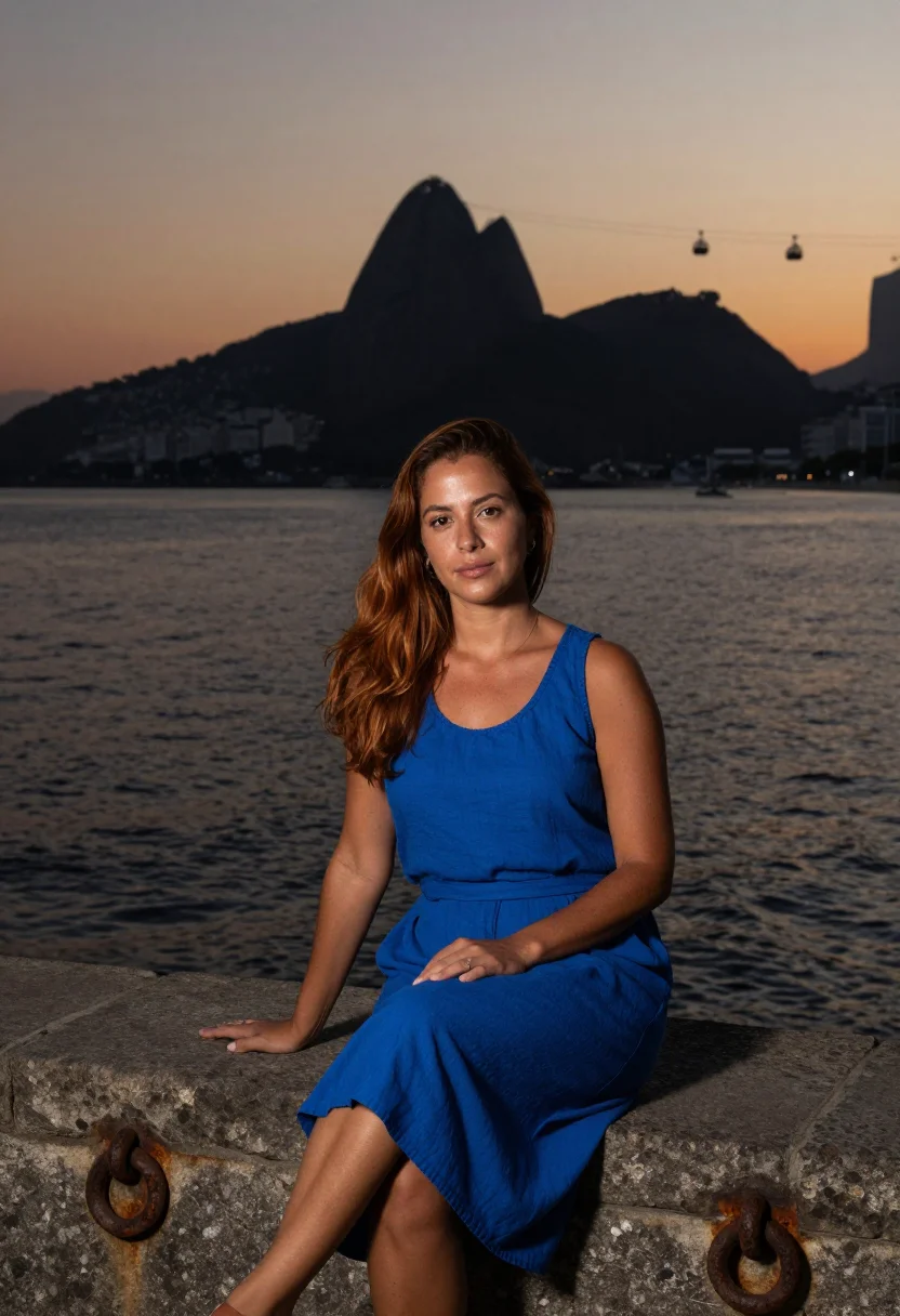 AI rio de janeiro sample — portrait of a woman, three-quarter-length portrait of a Braz