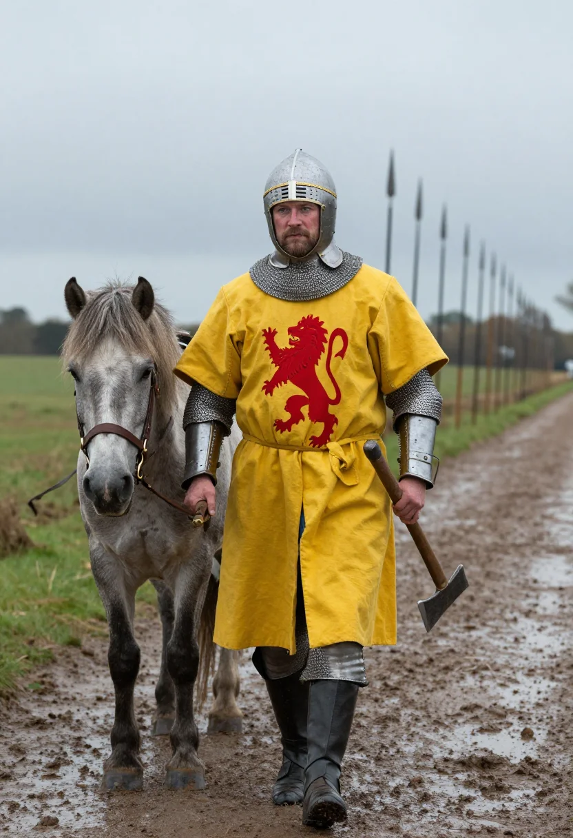 AI robert the bruce sample — portrait of a man, low three-quarter-length portrait of a Sc