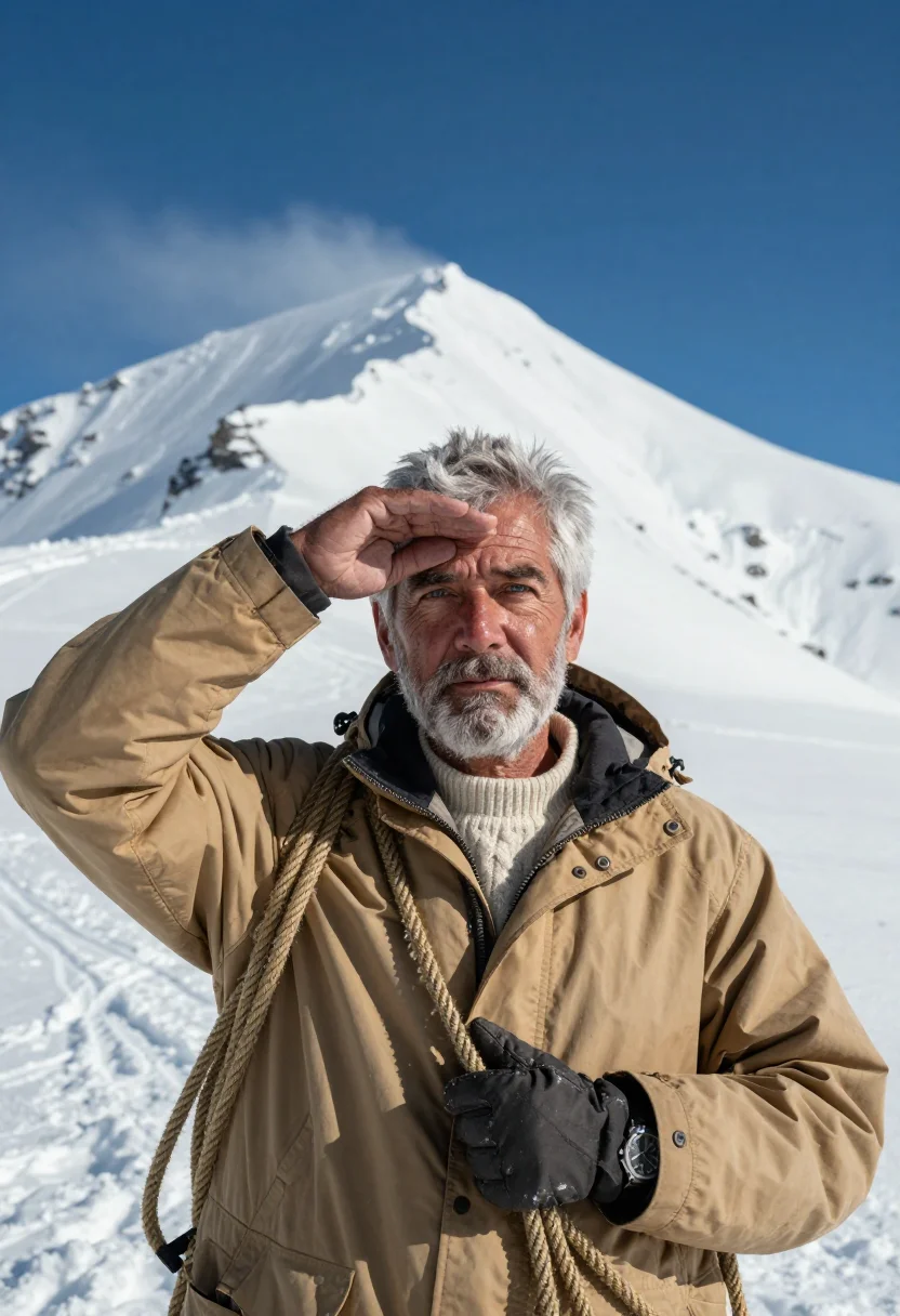 AI rolex explorer sample — portrait of a man, tight head-and-shoulders portrait of a We