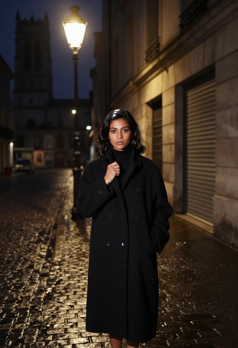 AI saint germain cave sample — portrait of a woman, half-length portrait of a Latin-America