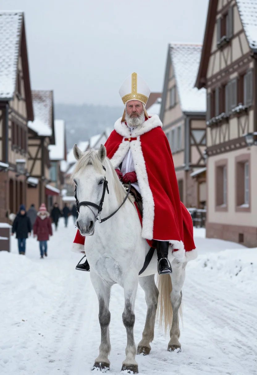 AI saint nicholas sample — portrait of a man, full-length portrait of a Western-Europea