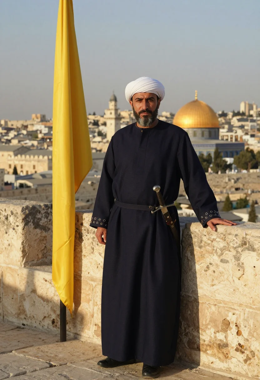 Example portrait from the AI Saladin — Free Preview, Train Once