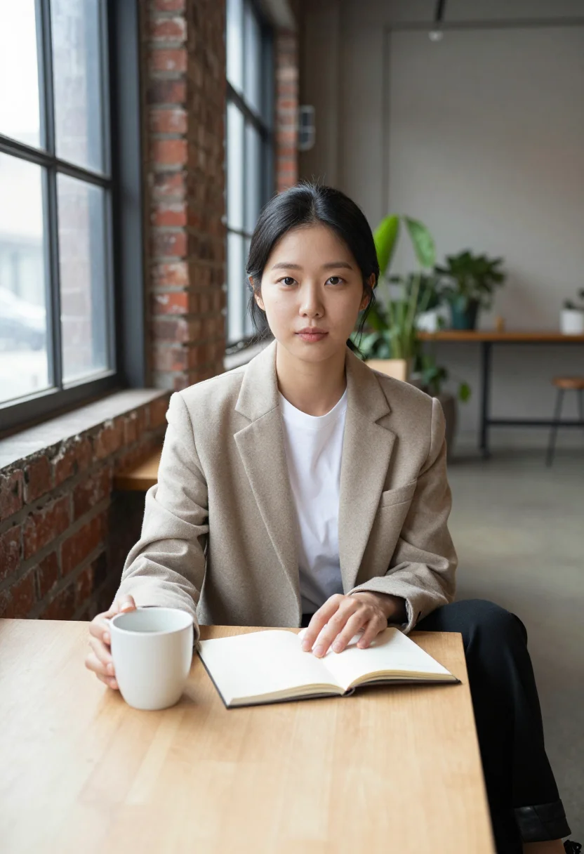 Example portrait from the AI Seongsu — Free Preview, Train Once