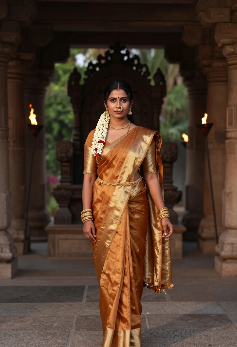 AI shakuntala sample — portrait of a woman, three-quarter-length portrait of a Nort