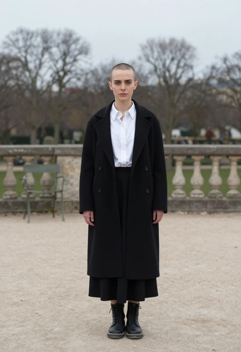 AI sinead oconnor 1990 sample — portrait of a woman, three-quarter-length portrait of a woma