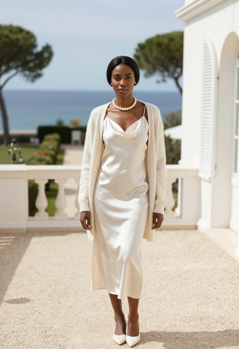 AI sofia richie grainge hotel du cap wedding cream sample — portrait of a woman, a Nigerian-British woman in her late tw
