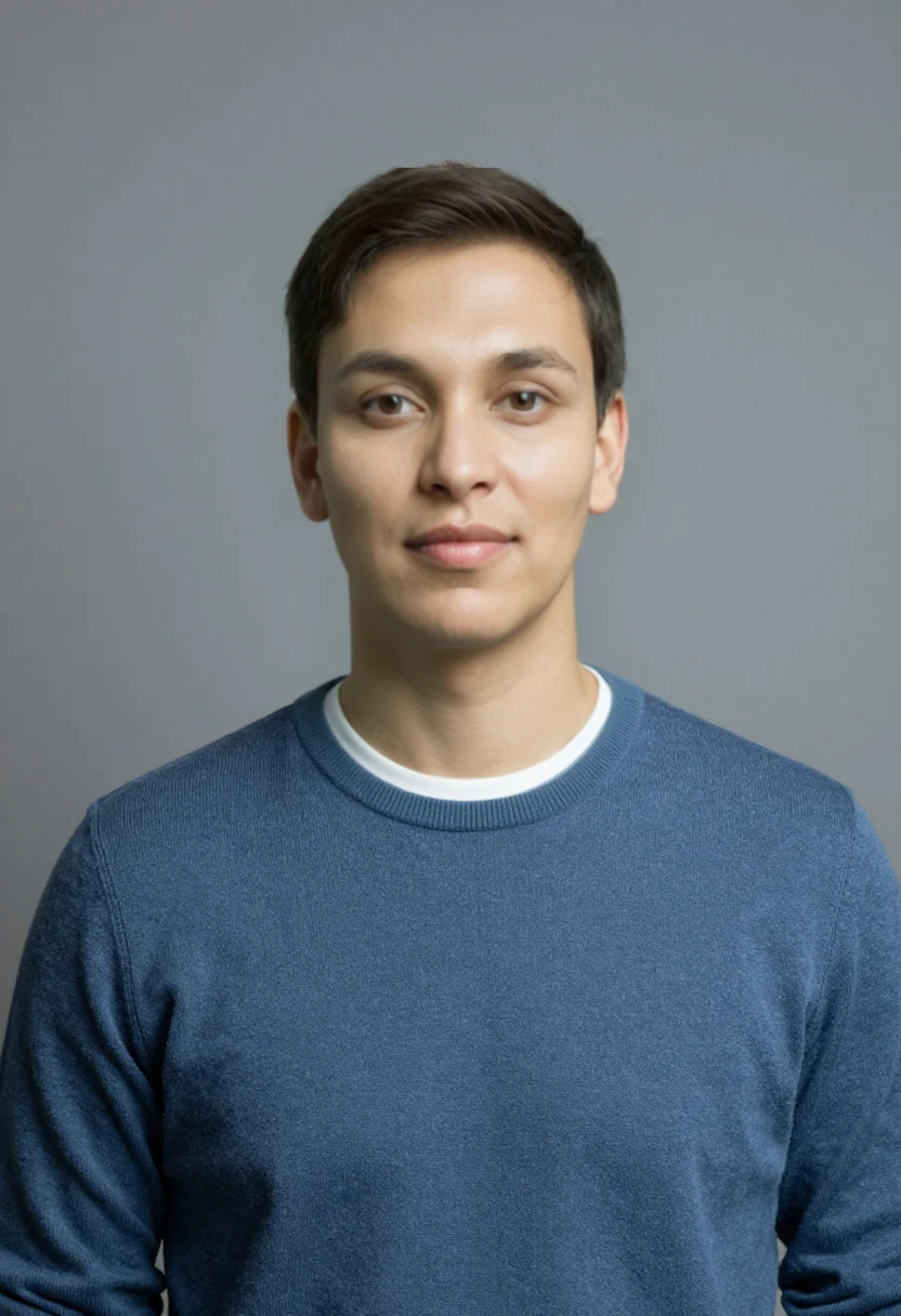 Example portrait from the AI Software Engineer Headshot — 9 Photos in 45 Seconds