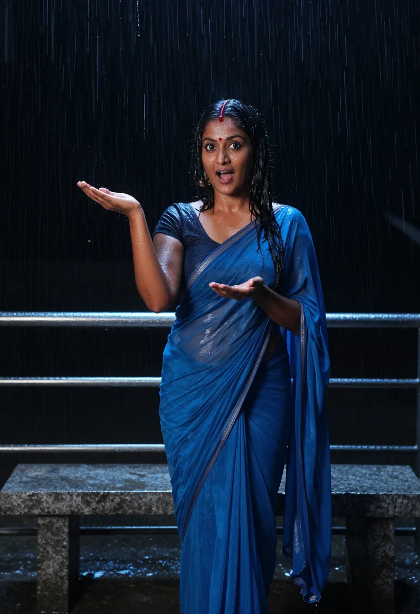 AI sridevi sample — portrait of a woman, three-quarter-length portrait of a Sout