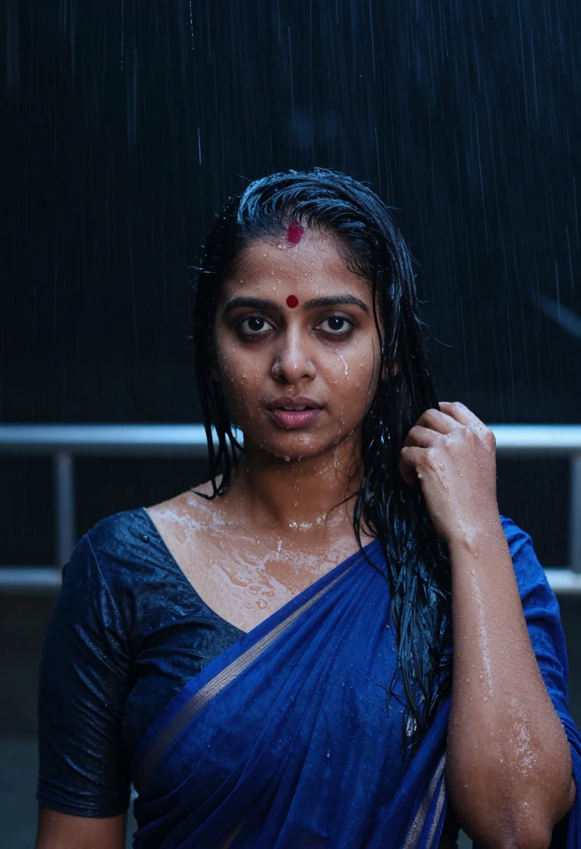 AI sridevi sample — portrait of a woman, close chest-up portrait of a South-Asia