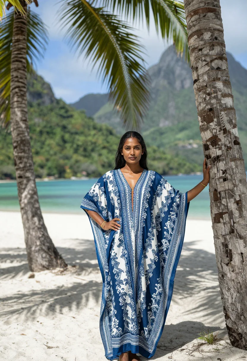 AI st lucia sample — portrait of a woman, three-quarter-length portrait of a Sout