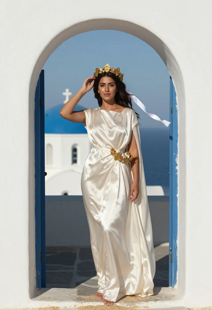 AI stefana sample — portrait of a woman, full-length portrait of a Greek woman w