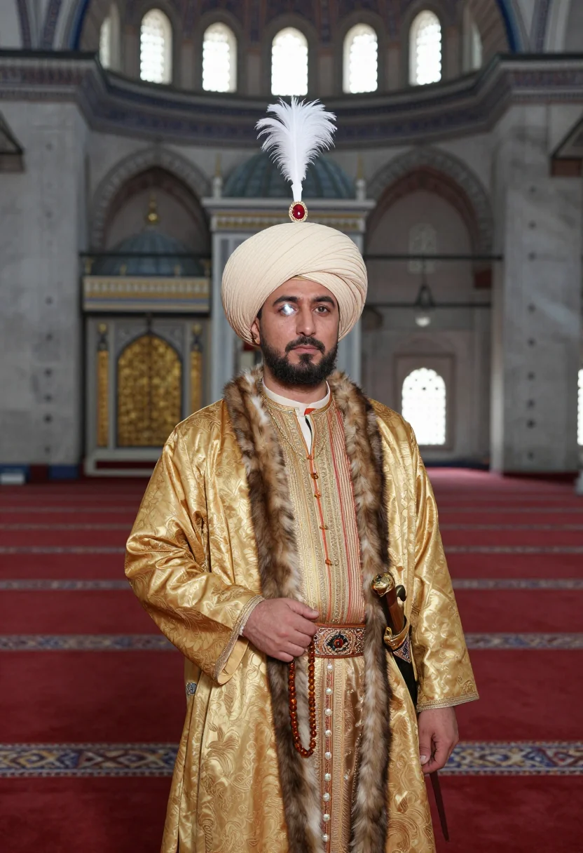 Example portrait from the AI Suleiman — Free Preview, Train Once