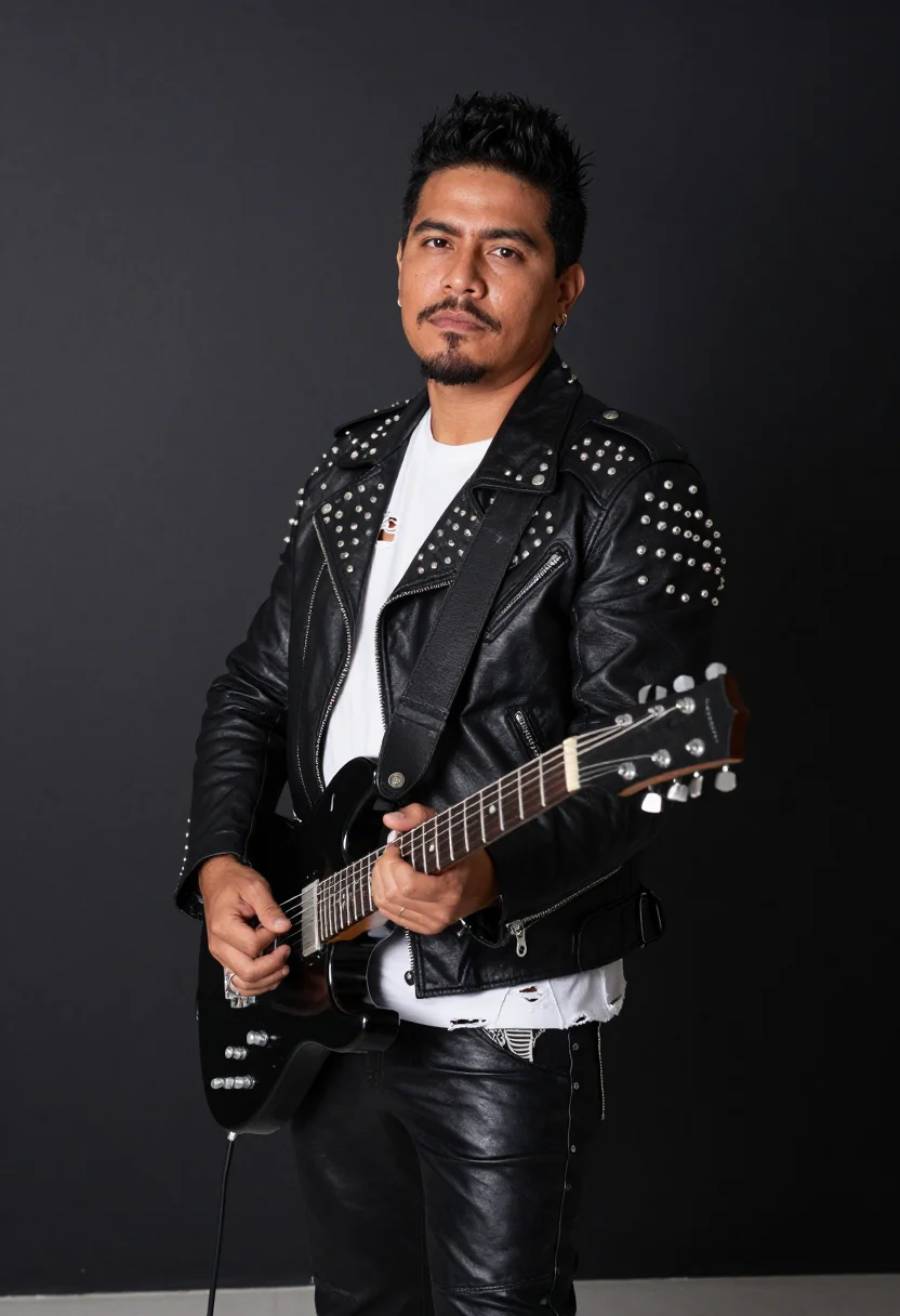 AI sunset strip eighty seven sample — portrait of a man, half-length three-quarter portrait of a M